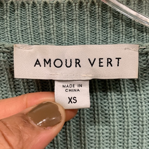 Amour vert Cardigan - Picture 5 of 9